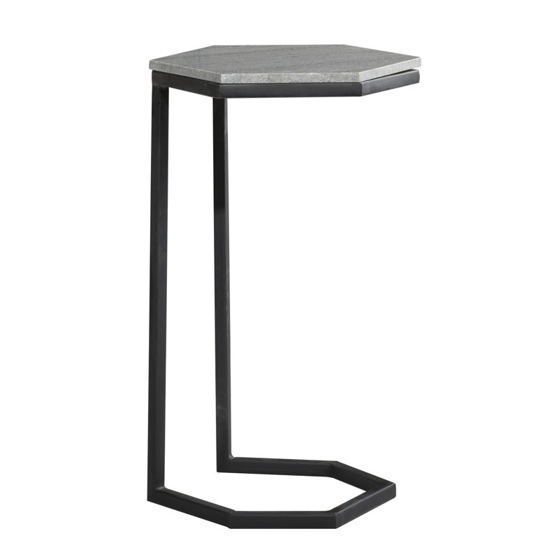 Jayvan Marble Top End Table