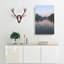 Italian Lake In Abstract - Wrapped Canvas Print-55308937