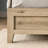 Clean-Line Panel Bed in Warm Natural Finish, Requires Box Spring
