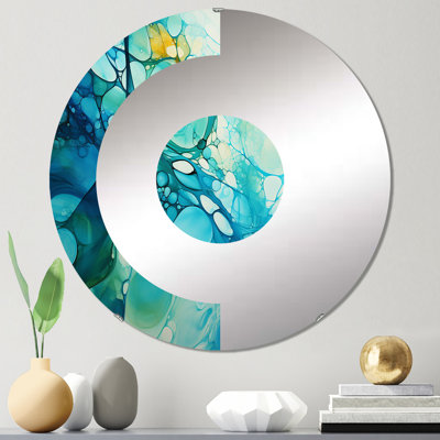 Jaisean - Miroir mural demi-cercle