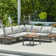 Lovene 5 - Person Modular Patio Conversation Sets with Cushions