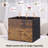 2/4/6Pcs Foldable Storage Cube Bins Fabric Storage Basket Organizer With Handles