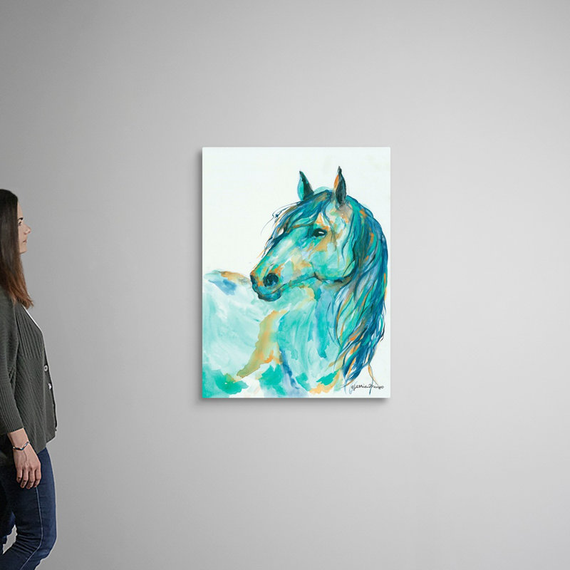 "River II" par Jessica Mingo, reproduction d’art sur toile, Toile tendue, H 40 po x l 30 po x P 1,25 po
