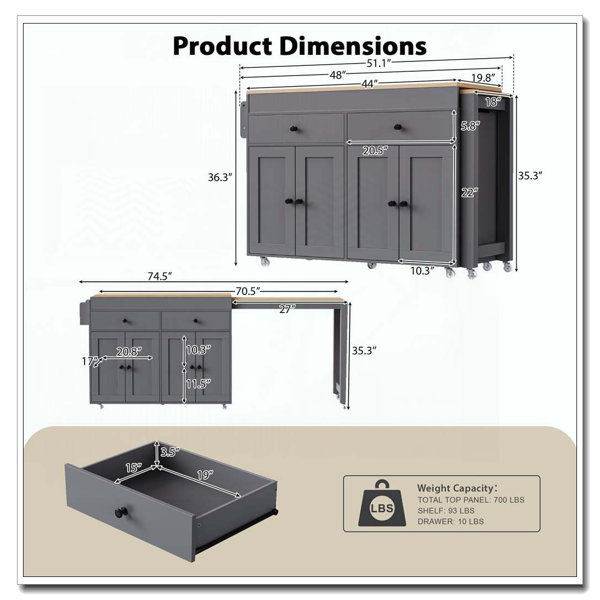 Dimensions du produit