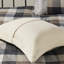 Housse de couette 6 pièces à chevrons écossais Buffalo pour chambre à coucher relaxante-118754053-118754052