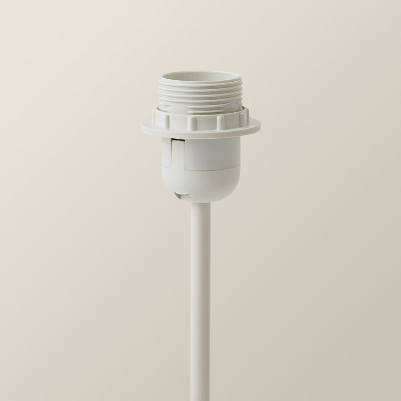 Bekbele Table Lamp Base, White, 23" H x 12.5" W x 12.5" D