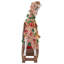 Figurine de cheval à bascule musicale 9 "Merry Christmas