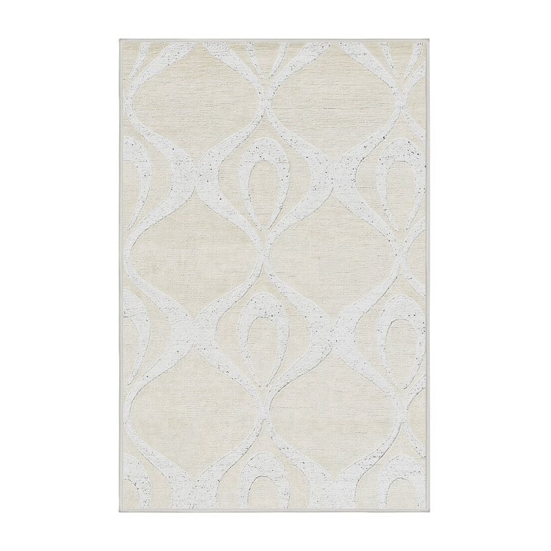 Geometric Indoor Rug, Rectangle 6' x 9'