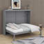 Friel Foldable Murphy Bed with Storage Cabinet & Wooden Frame-112814841-126304186