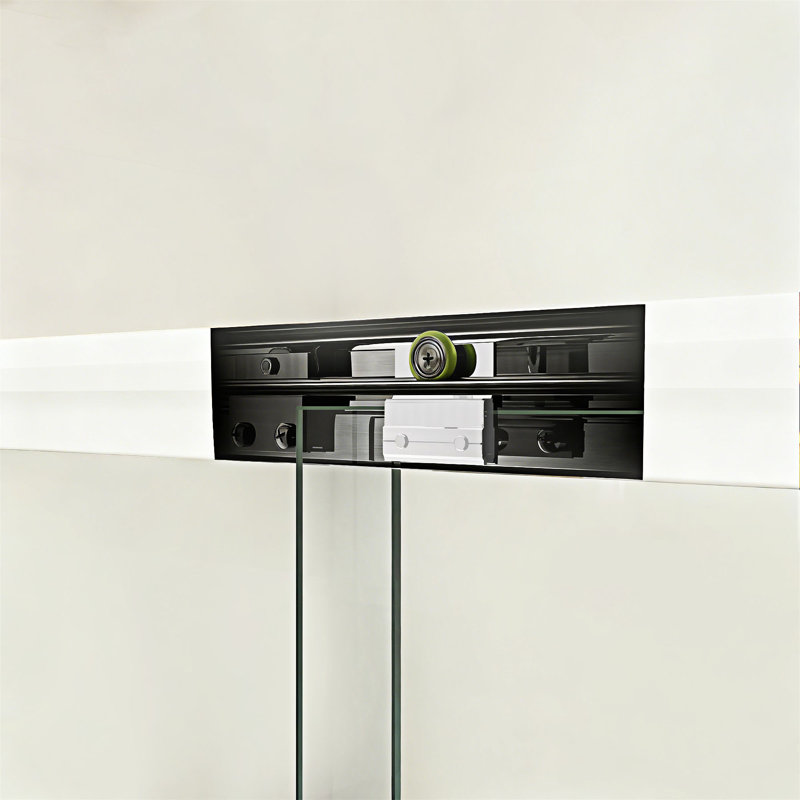Semi-Frameless Double Sliding Shower Door