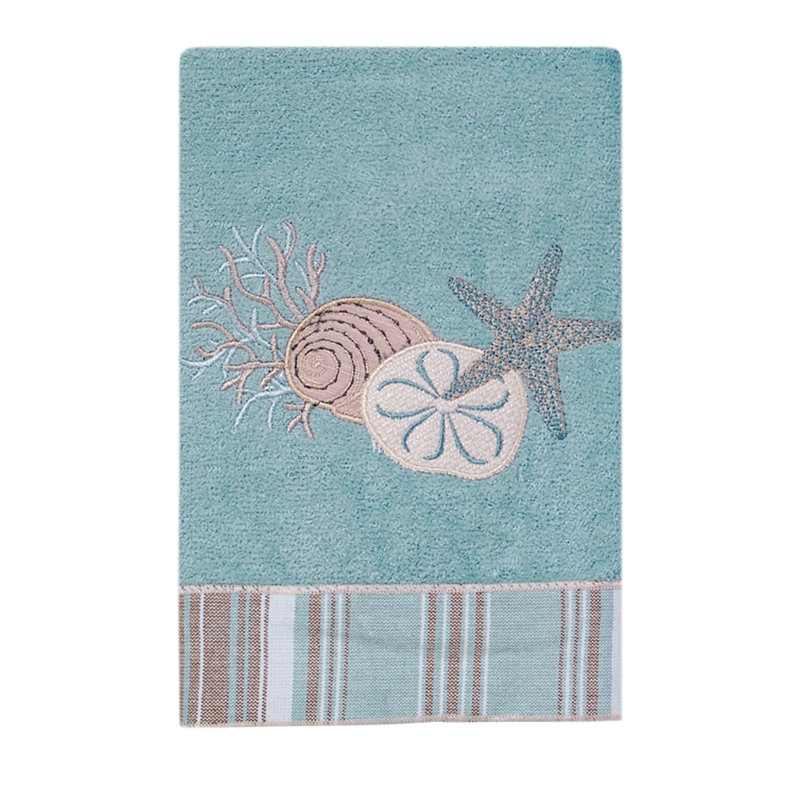 Thorson 100% Cotton Midweight Waffle Hand Towel, Mineral