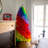 6Ft. Artificial Rainbow Christmas Tree