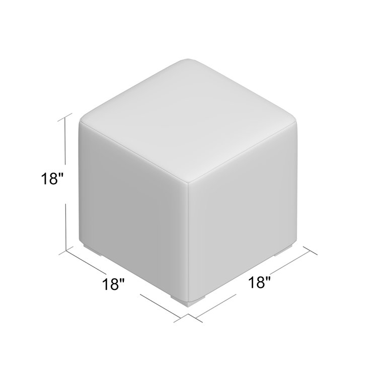 Casale 18" Square Cube Ottoman