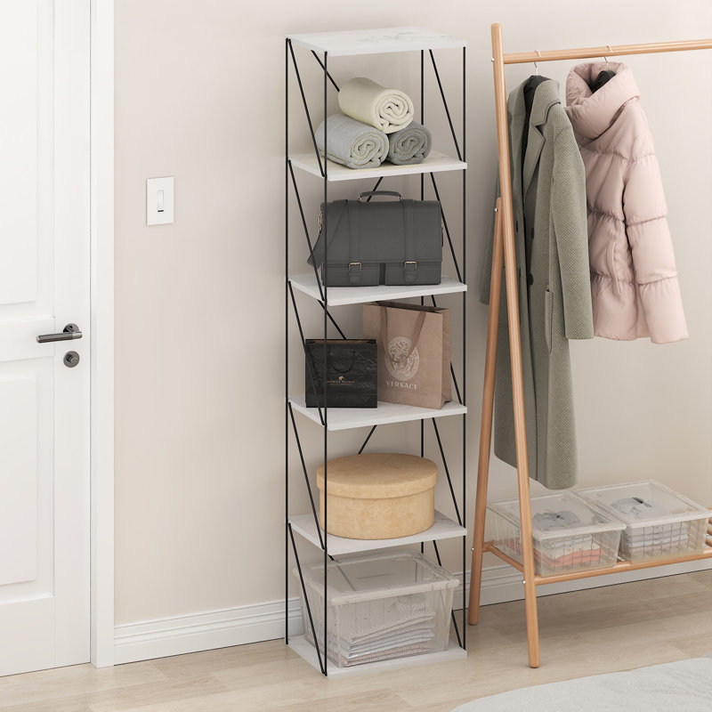 Besi 40.01cm W Metal Shelving Unit