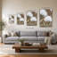 «Mocha Garden I» par Carol Robinson - Impression sur toile-130884626-130884631