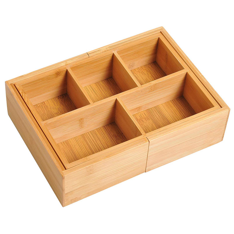 Wood Flatware Caddy