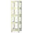 4-Tier All-Steel Rotating Bookshelf – 360° Wheels, Adjustable Shelf, Large Sturdy Spacious Book Rack (Yellow)-120012929