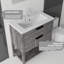 Meuble-lavabo autoportant avec lavabo