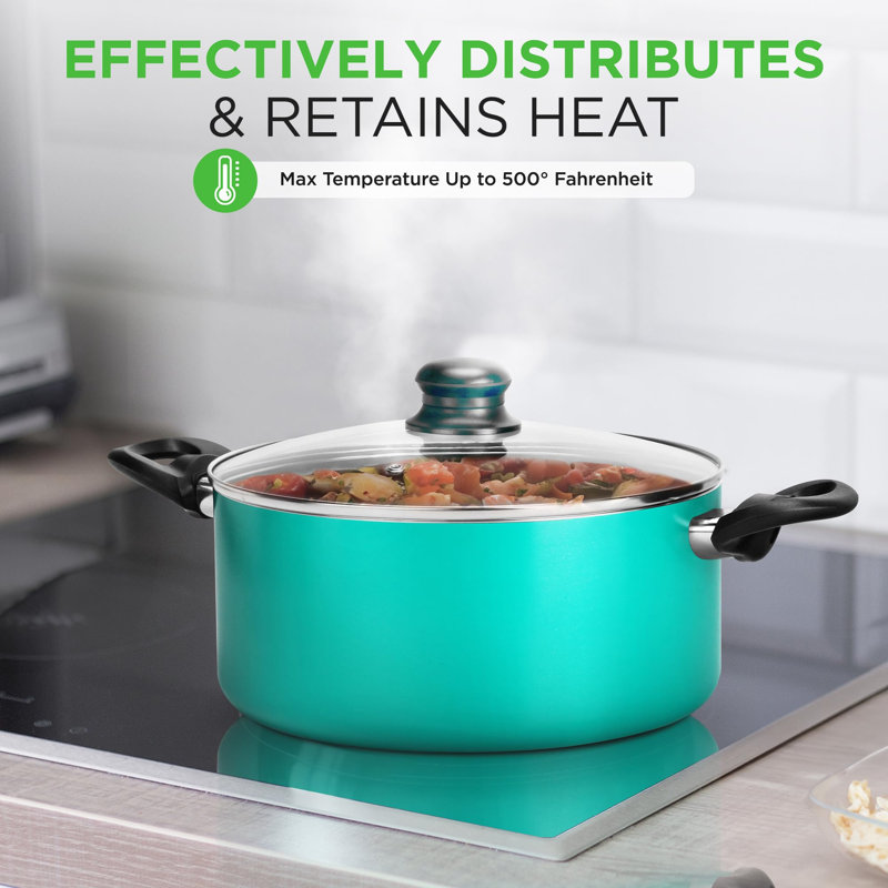 15 - Piece Aluminum Cookware Set