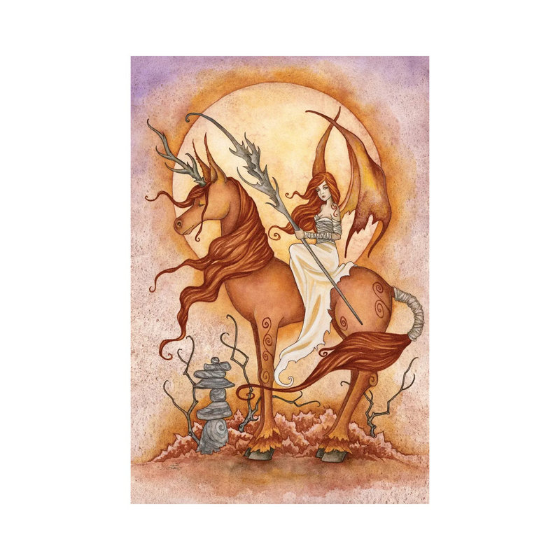 Sunrise by Amy Brown - Wrapped Canvas Print, 20.32 cm H x 30.48 cm W
