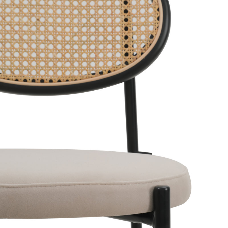 Tabouret de bar Aravinthan Euston, Beige