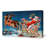 Christmas Holiday Celebration Merry - Wrapped Canvas Print-79501826