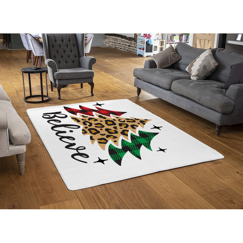 Barth Gingham 60cm X 110cm Area Rug