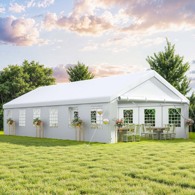 20x 40FT Large Heavy Duty Outdoor Canopy Party Tent with Removable Sidewalls