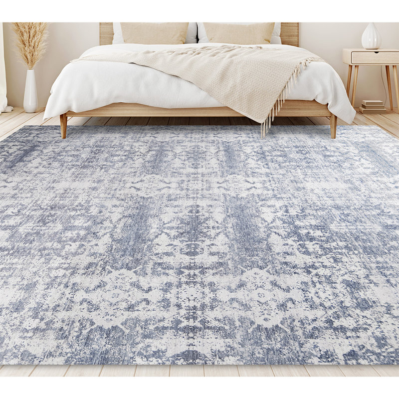 Wool Moroccan Area Rug, Rectangle 9' x 12'