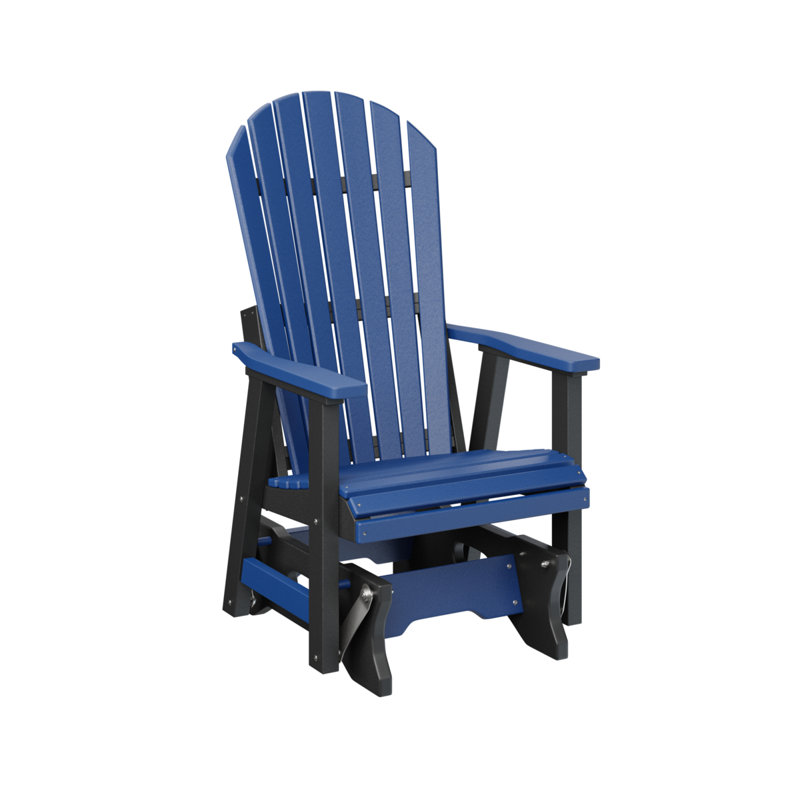 Fauteuil coulissant simple berlinois berlinois, Pacific Blue Top/Black Base