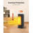 1500W Space Heater for Indoor Use, 2S Fast Heating PTC Ceramic Heater with Adjustable Thermostat, ECO Mode, 1-24H Timer, Safety Protection, 60° Oscillating, Portable Electric Heater for Office Home