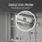 Surface Mount Frameless Medicine Cabinet with 2 Adjustable Shelves and LED Lighting