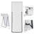 Clift Metal Flat Floor Mirror-1079236720