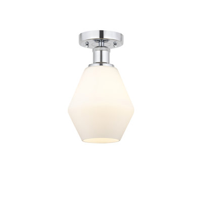 Amylea Glass Semi Flush Mount