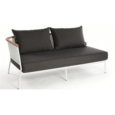 Causeuse 2 places avec coussin