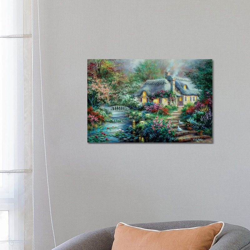 Buon Appetito - Wrapped Canvas Print, 66.04 cm H x 45.72 cm W x 1.91 cm D, Brown Framed