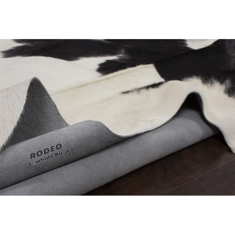 Tapis noir / blanc Amerigo, Nouveauté 6 pi x 8 pi