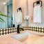 Carreau de mosaïque auto-adhésif en vinyle 5 po x 5 po
