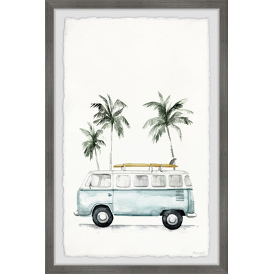 Levick Surf Trip, reproduction encadrée