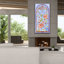 «Epic Graffiti» «Garden Of Stain Glass 1» par Melissa Wang, art mural sur toile, 30 po x 60 po-134340711