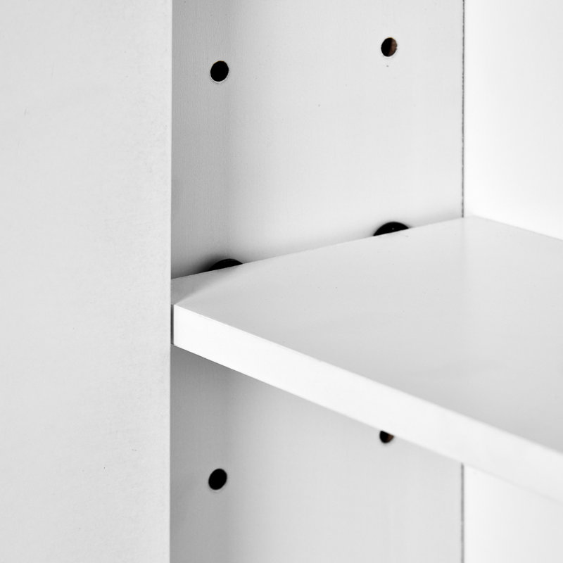 29'' X 28'' Bathroom Storage Cabinet - Enhances Functionality Medicine With Adjustable Shelf Customizable Organization, White