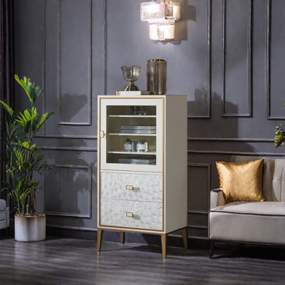 Italian Light Luxury Accent Cabinet Dining Cabinet
