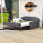 Basilina Full Size Upholstered Daybed with Trundle
