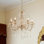 Lustre en cristal de style empire classique / traditionnel à 5 lumières Aurevra