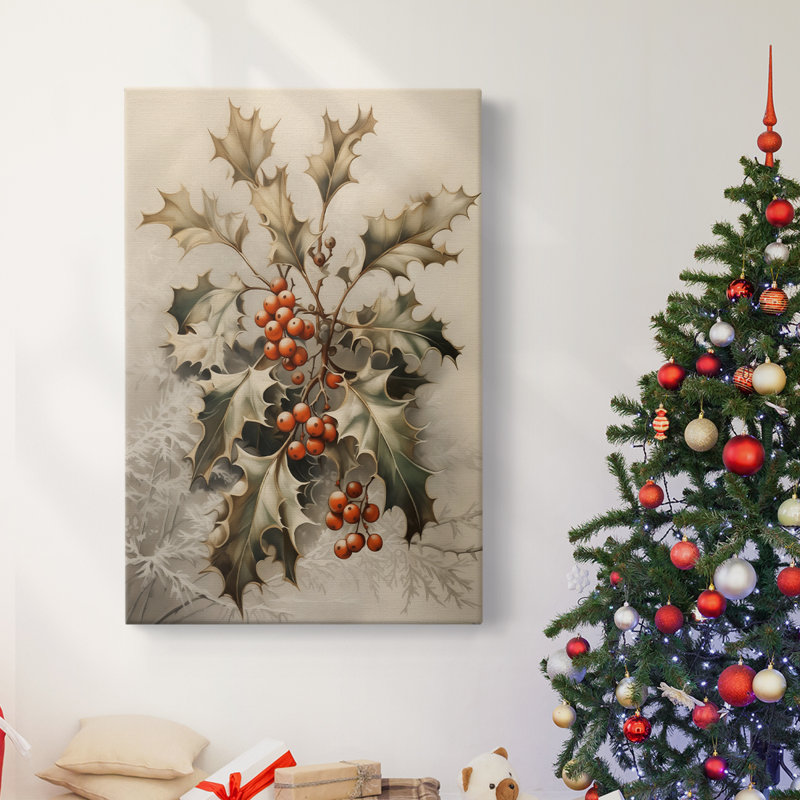 Art des Fêtes de Noël - Toile tendue avec châssis DCXCV III