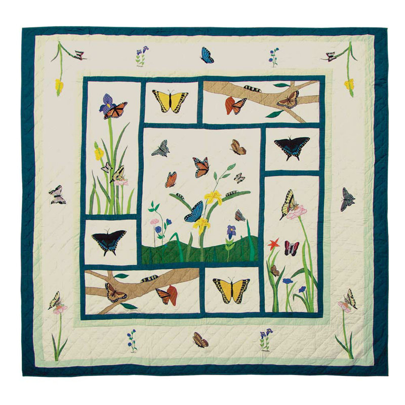 Collection de courtepointe Butterfly Kisses Butterfly