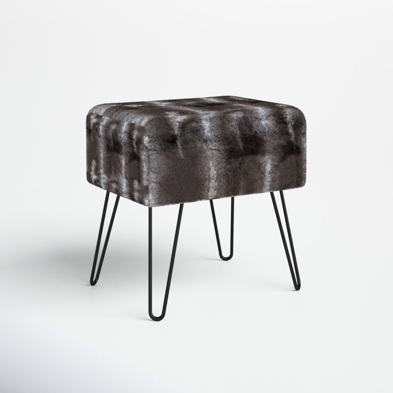Greater Taree Upholstered Ottoman, Arusha Grey