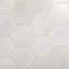Kalay 9" Hexagon Polished Porcelain Tile-189182014