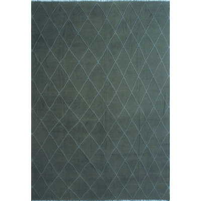 Shetler Wool Geometric Indoor Rug