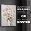 FLORAL Series CCDXL - Impression sur toile seulement - NON CADRE-117861417